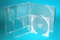 Pudełka 1 CD Mini i Slim bezbarwny tray